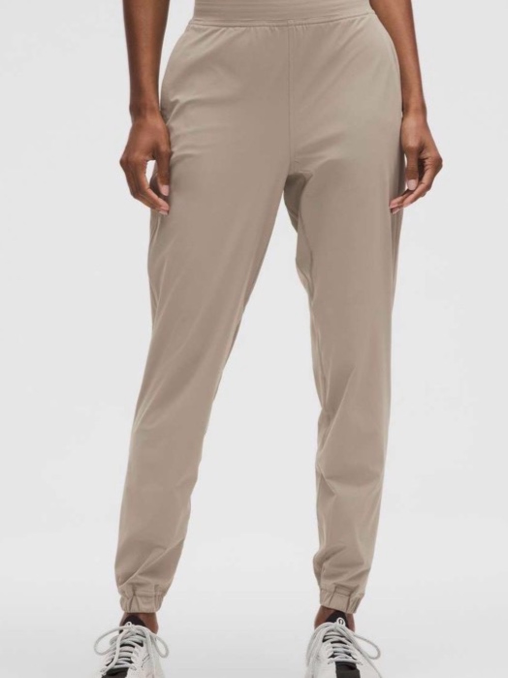Lululemon Adapted State High Rise Jogger Full Length Warm Ash Grey Size 4